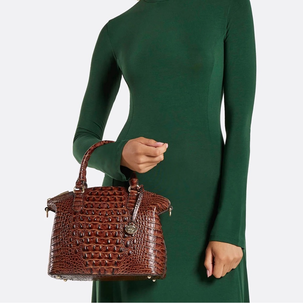 NWT👄Brahmin Duxbury Visionary Melbourne Leather Satchel - Picture 13 of 14
